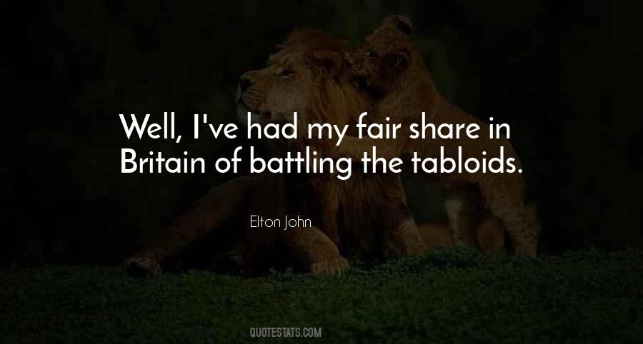 Fair Share Quotes #315829