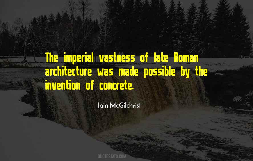 Quotes About Roman Architecture #1127297