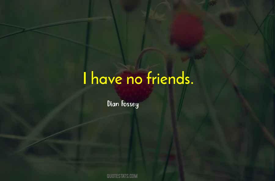 Quotes About Have No Friends #241492