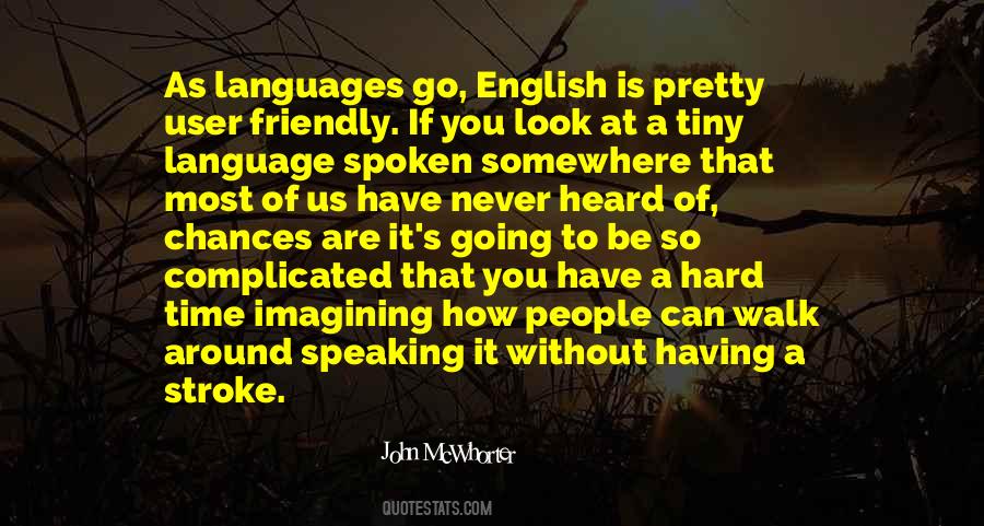 Quotes About English Languages #1549215