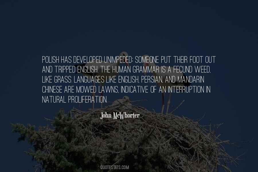 Quotes About English Languages #637272