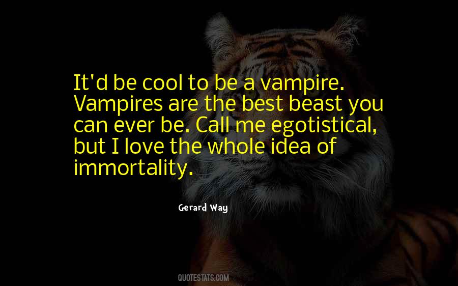 Quotes About Vampires #1211356