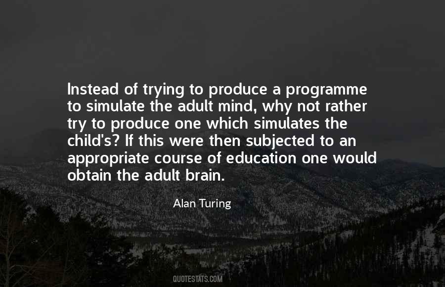 Child S Brain Quotes #1700962