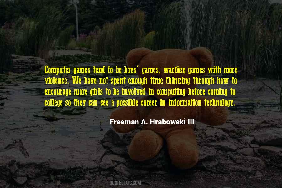 Quotes About Computer Games #1260003