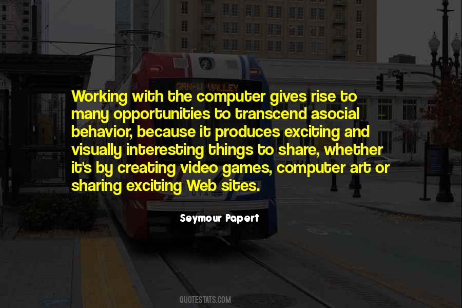 Quotes About Computer Games #208115