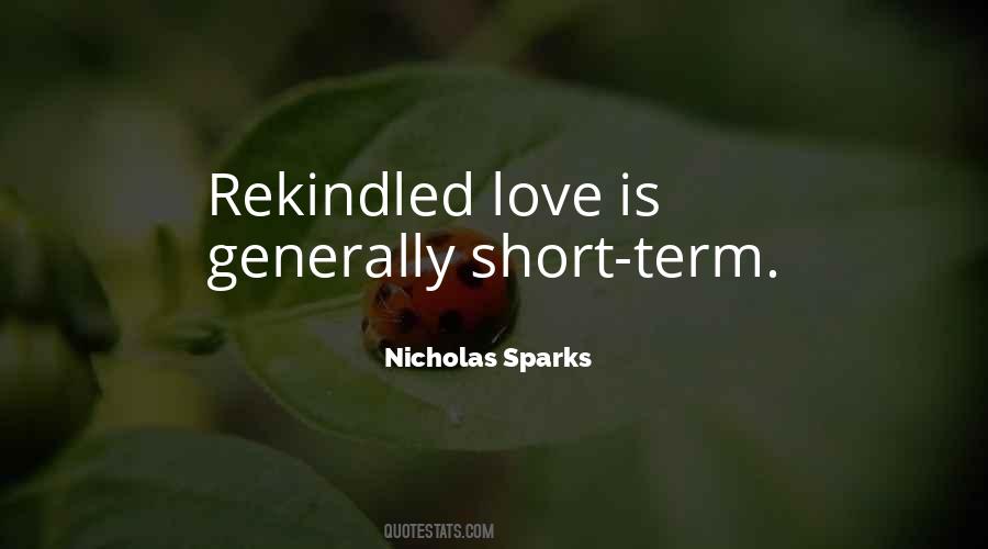 Quotes About Short Love #330263