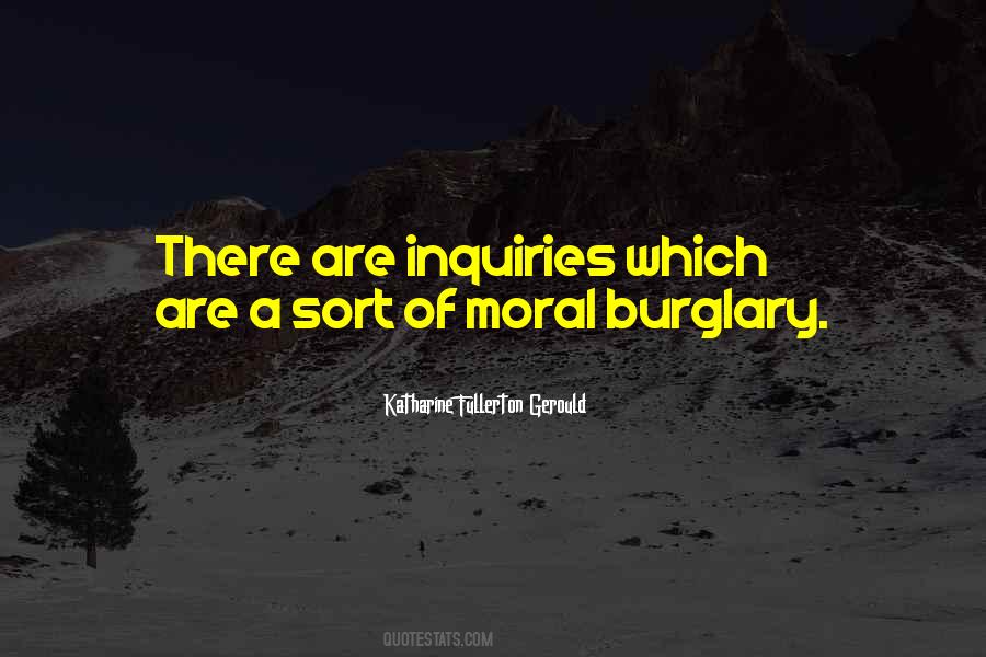 Quotes About Burglary #1511930