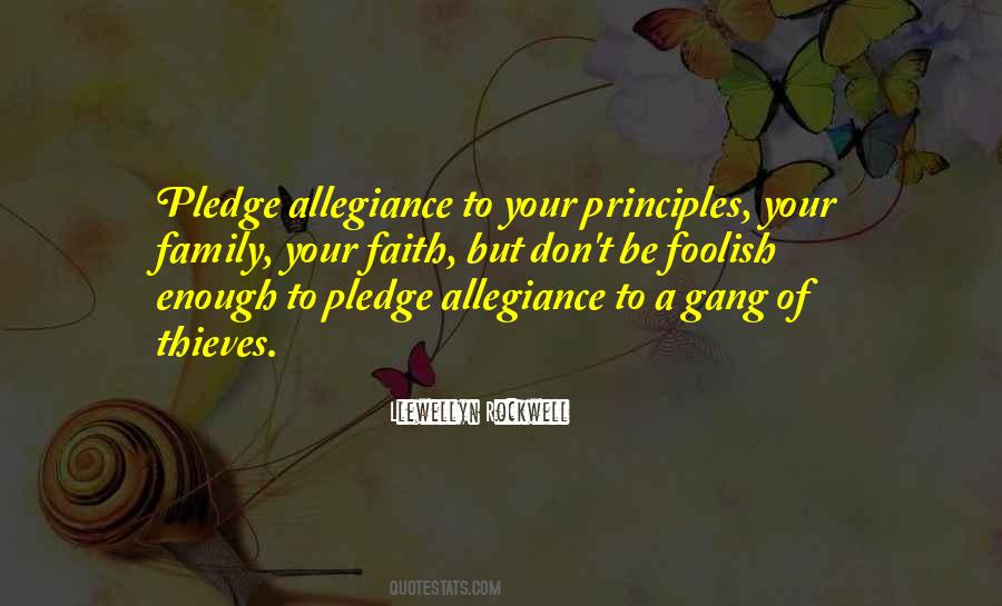 Quotes About Allegiance #19183