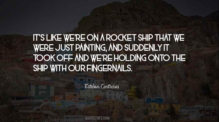 Just Holding On Quotes #695026