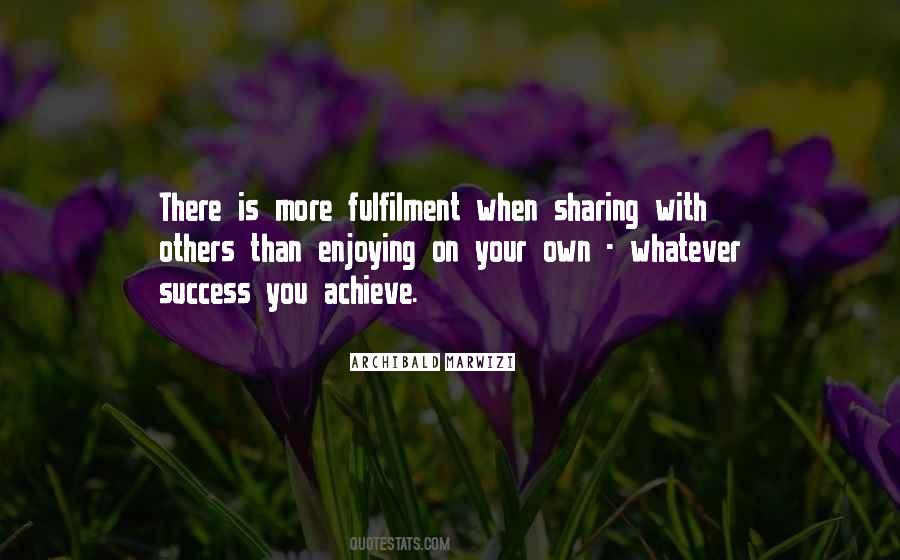 Quotes About Sharing With Others #1226009