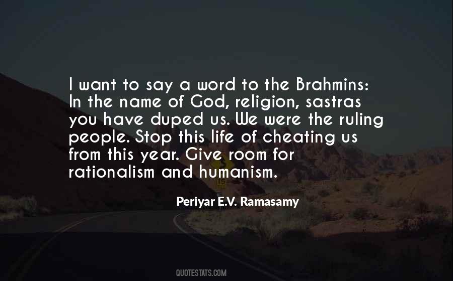 Ramasamy Quotes #721675