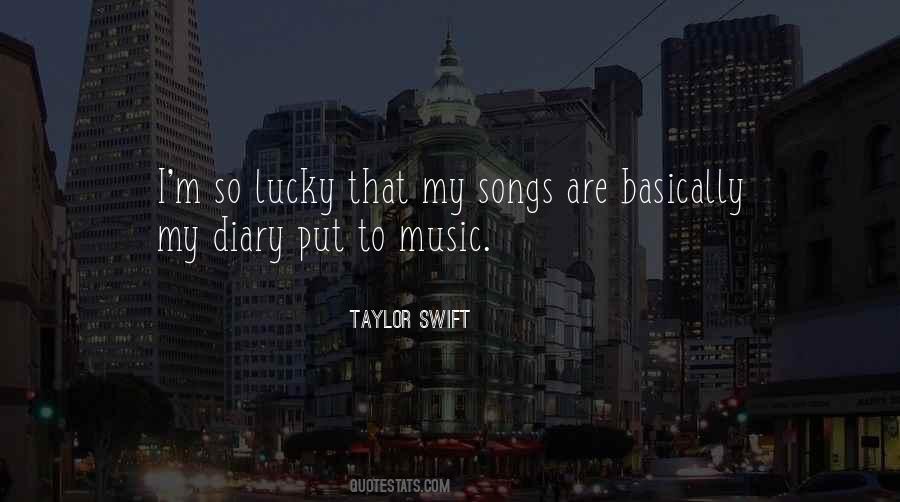 Quotes About Taylor Swift's Music #1232368