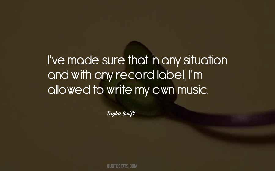Quotes About Taylor Swift's Music #170202