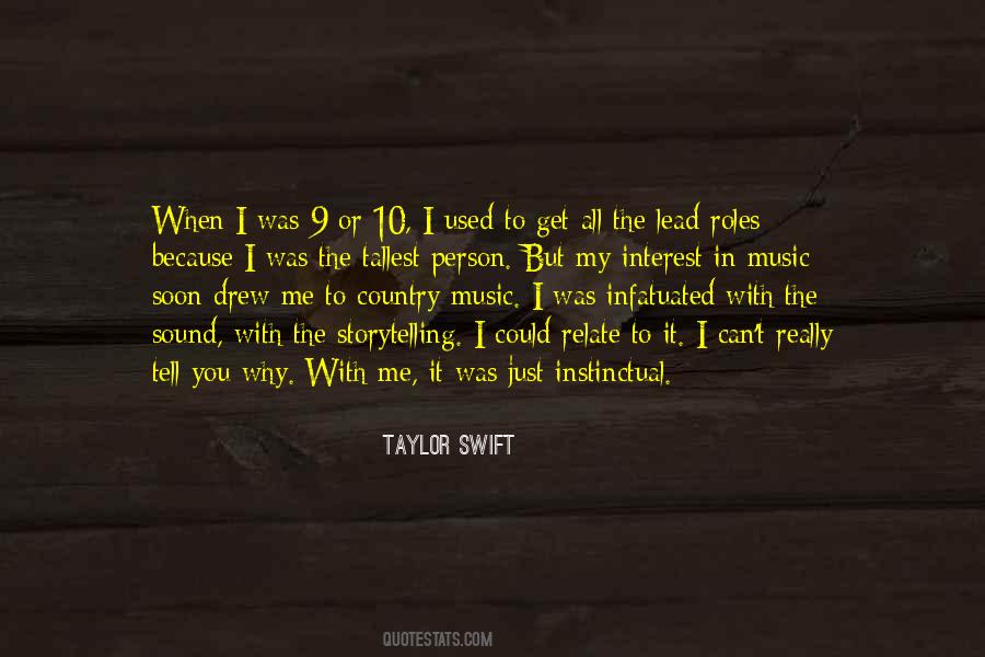 Quotes About Taylor Swift's Music #696081