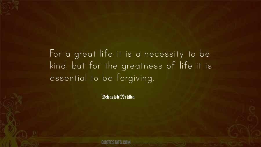 Greatness Of Life Quotes #1088703