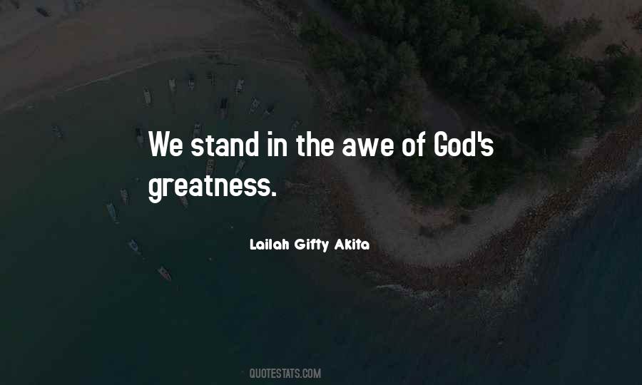 Greatness Of Life Quotes #346721