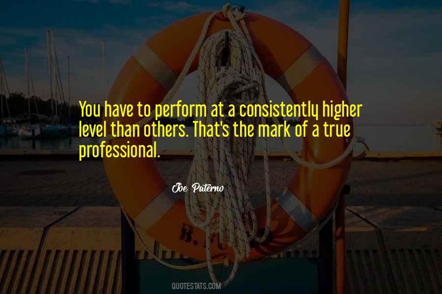 Quotes About Higher Level #1068220