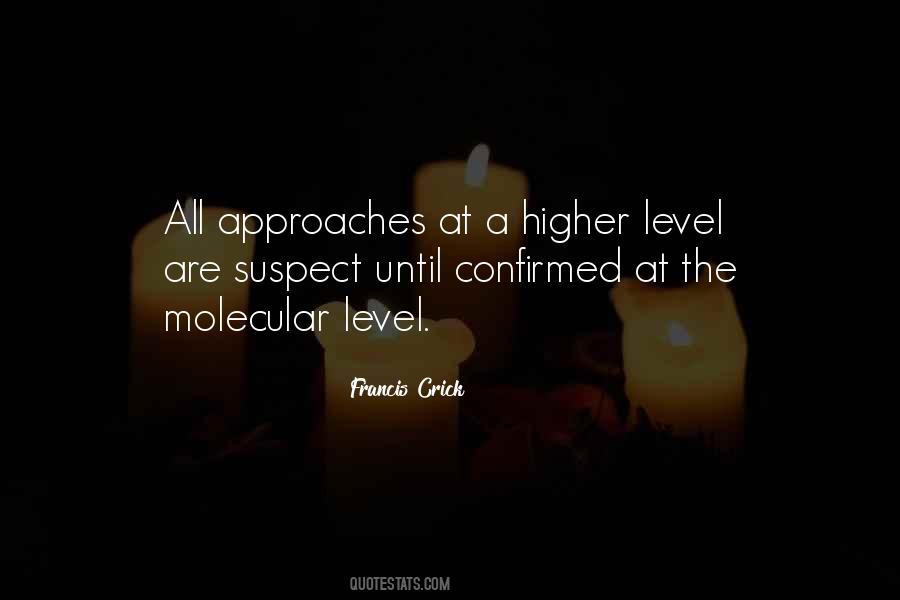 Quotes About Higher Level #1074035