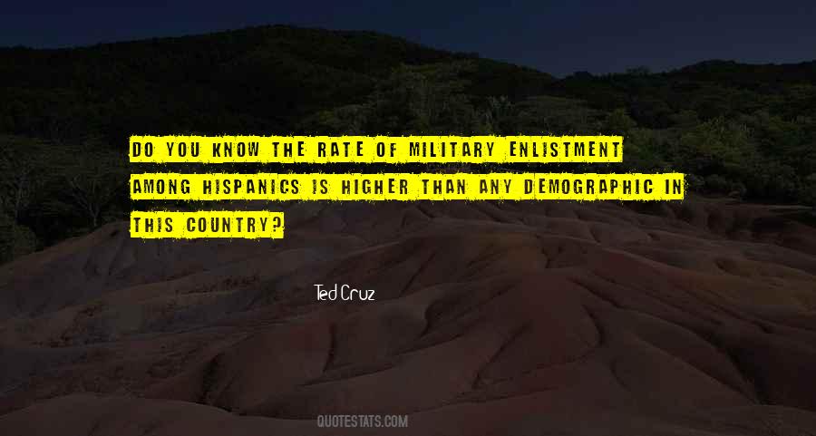 Quotes About Military Enlistment #1574253