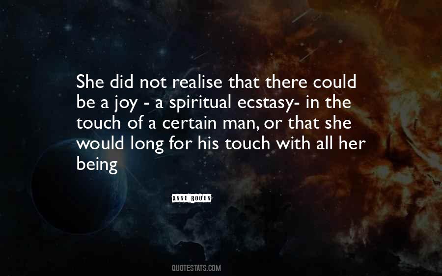 Spiritual Being Quotes #78087