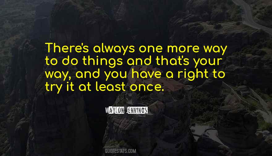 Try Once More Quotes #1153872