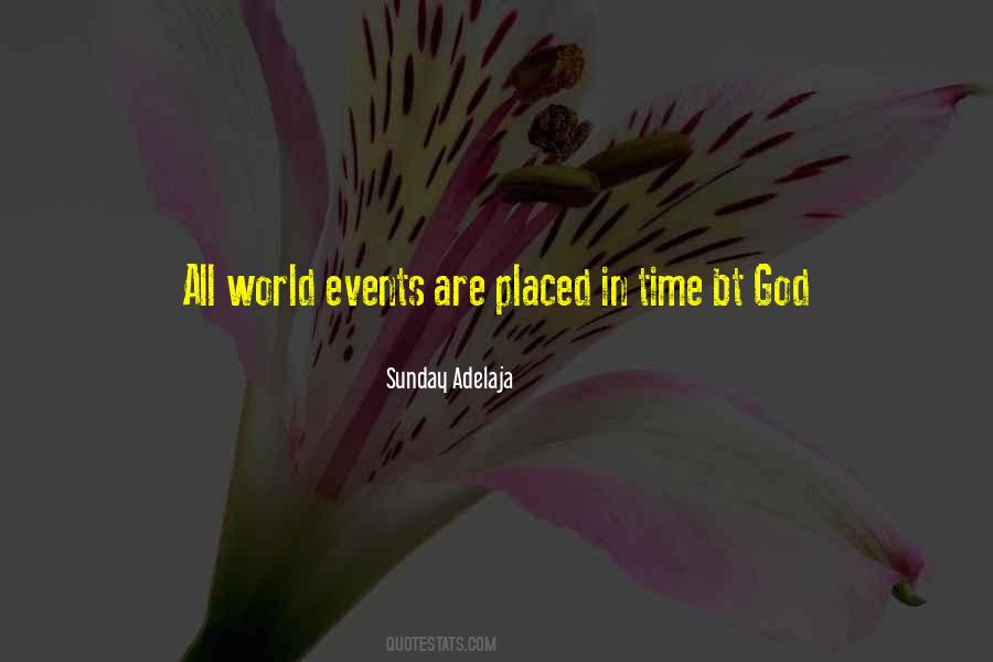 Quotes About World Events #536231