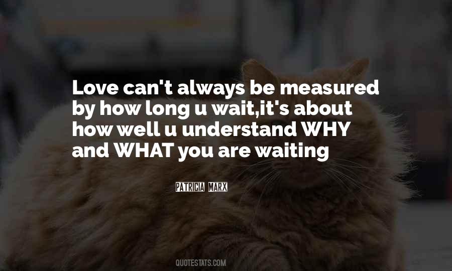 Quotes About Love Can Wait #257375