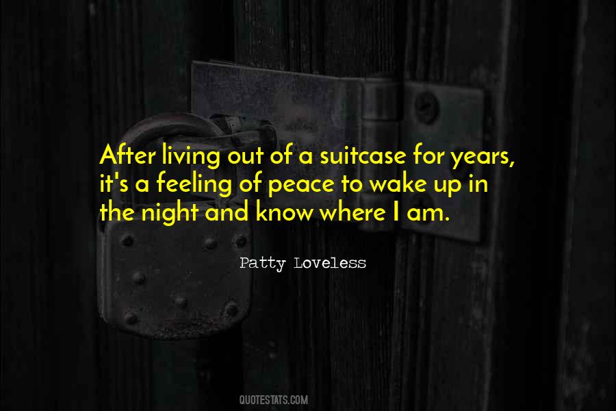 Quotes About Living Out Of A Suitcase #1728956