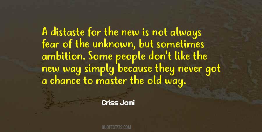 Master Fear Quotes #1295679