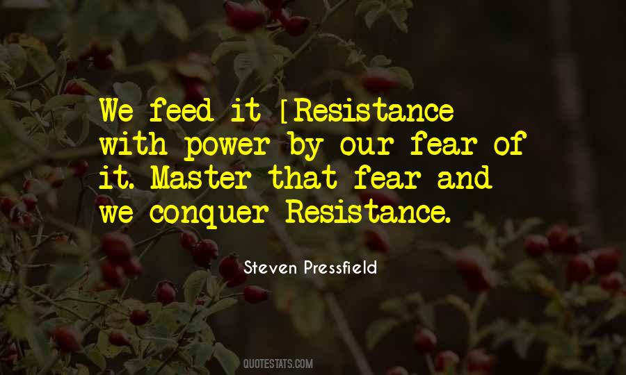 Master Fear Quotes #491177