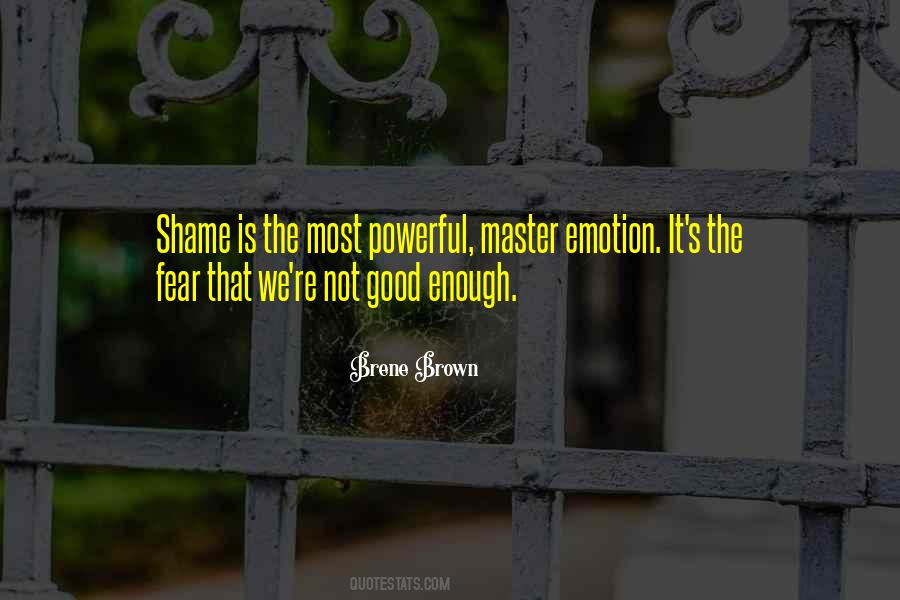 Master Fear Quotes #831449