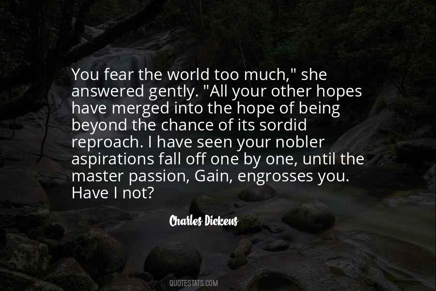 Master Fear Quotes #873528