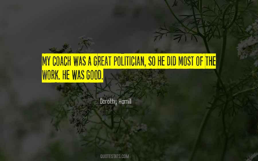 Quotes About A Great Coach #1131239