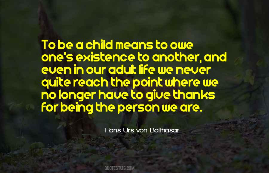 Being Child Quotes #112463