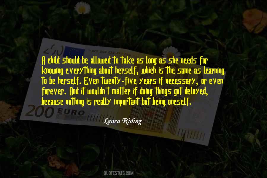 Being Child Quotes #12411