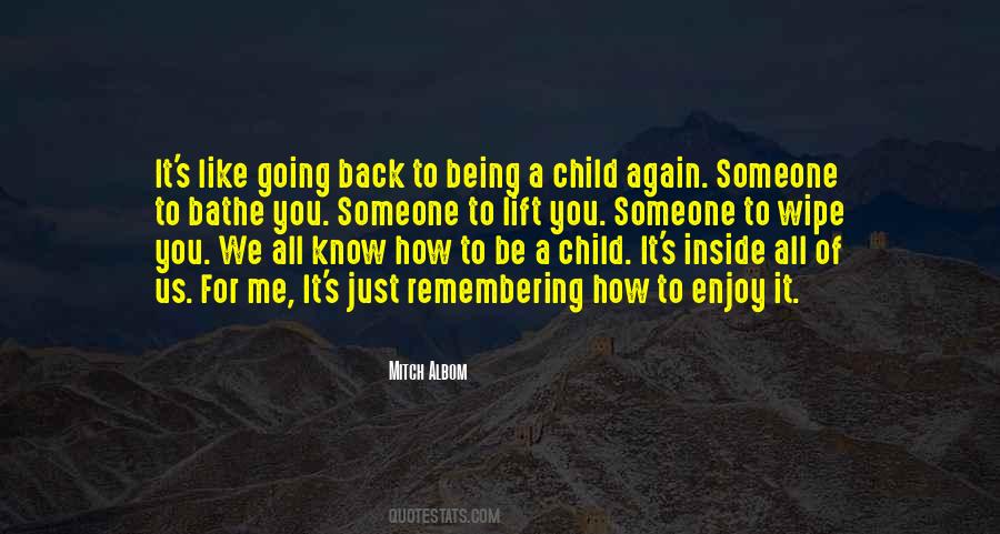 Being Child Quotes #157821