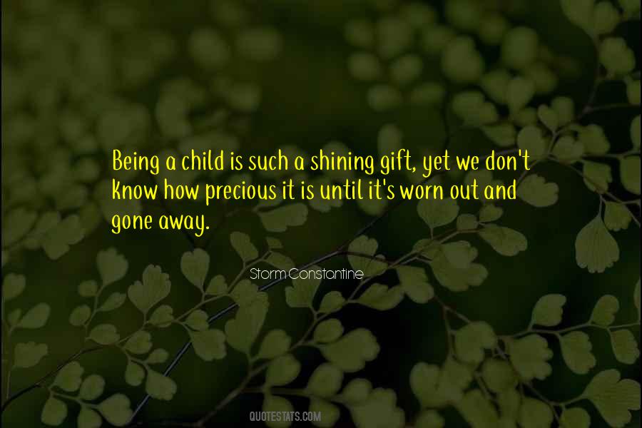 Being Child Quotes #298765