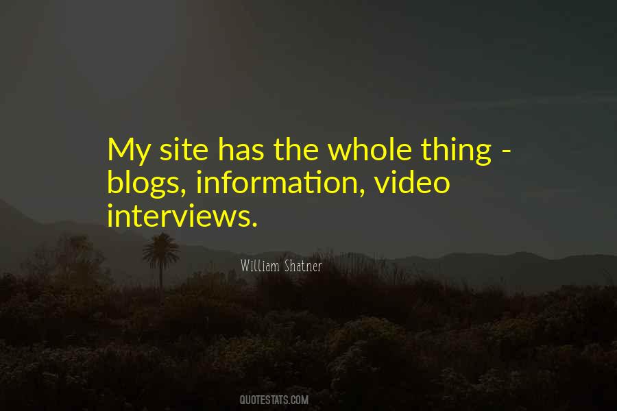 Quotes About Video #1662714