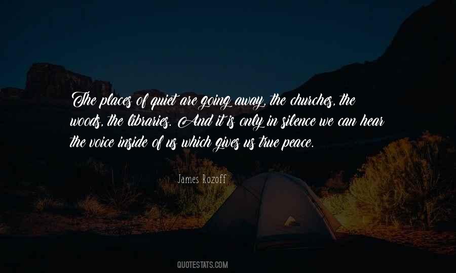Quotes About Quiet Nature #1066760