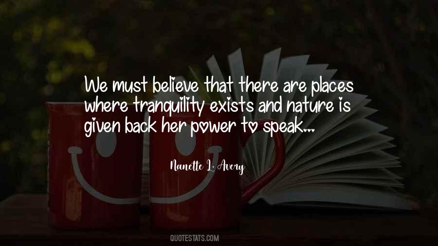 Quotes About Quiet Nature #1100128