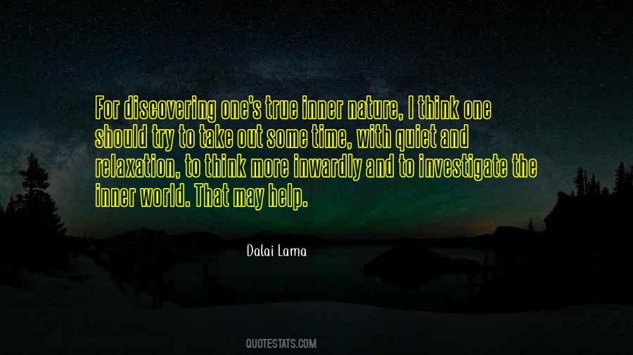 Quotes About Quiet Nature #1645085