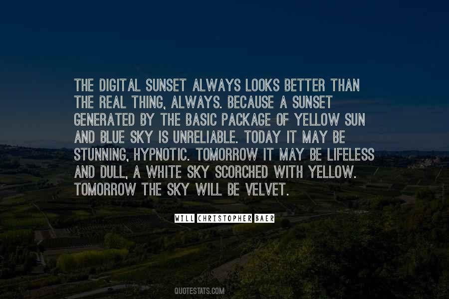 Quotes About Sky And Sun #39426