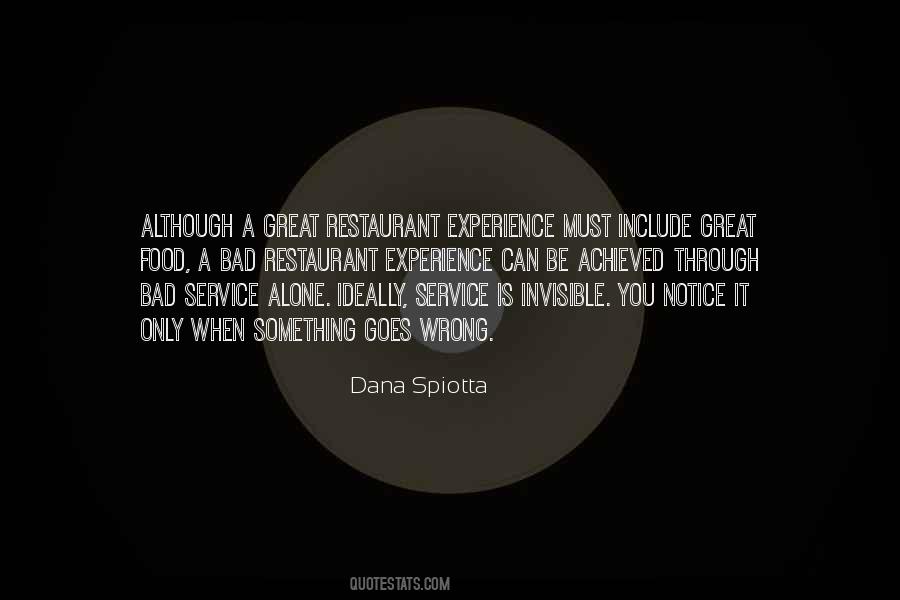 Quotes About Restaurant Service #471855