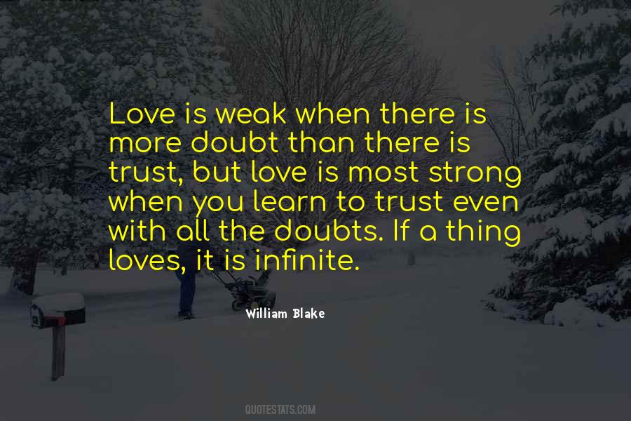 Quotes About Weak Love #301189