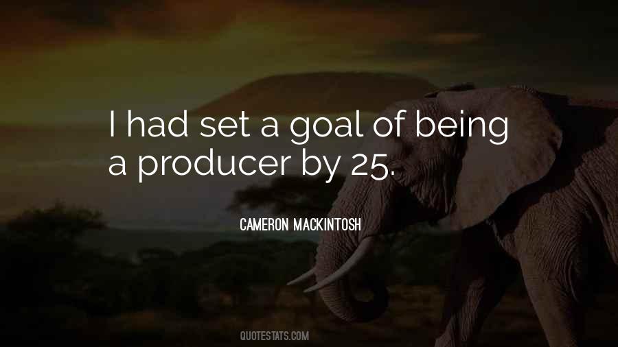 Set A Goal Quotes #1015940