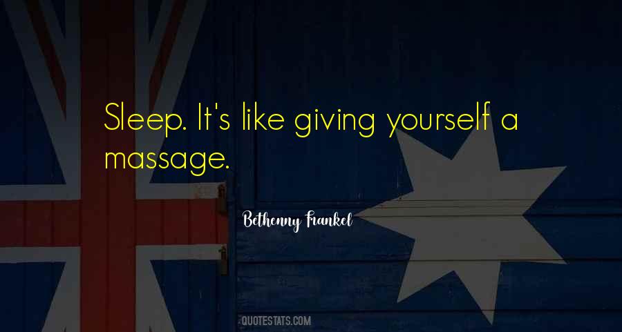 Quotes About Massage #1034883