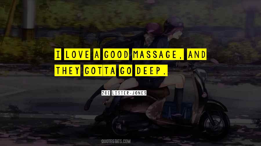 Quotes About Massage #763821