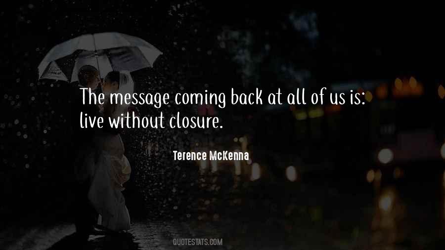 Quotes About Closure #386660