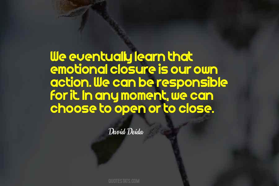 Quotes About Closure #709843