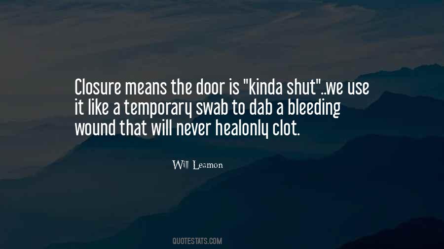 Quotes About Closure #796716